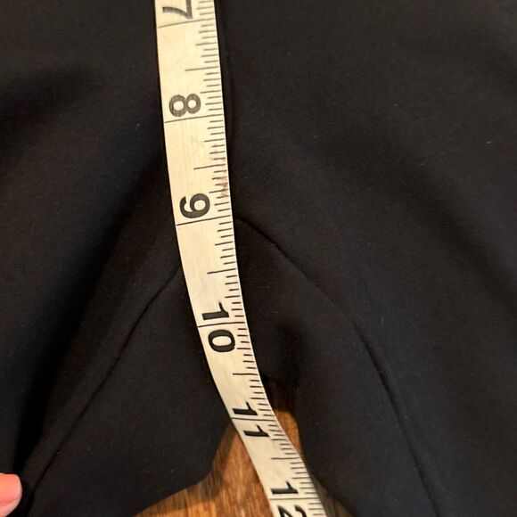 Theory black ponte pull on legging pants size M - Picture 7 of 11